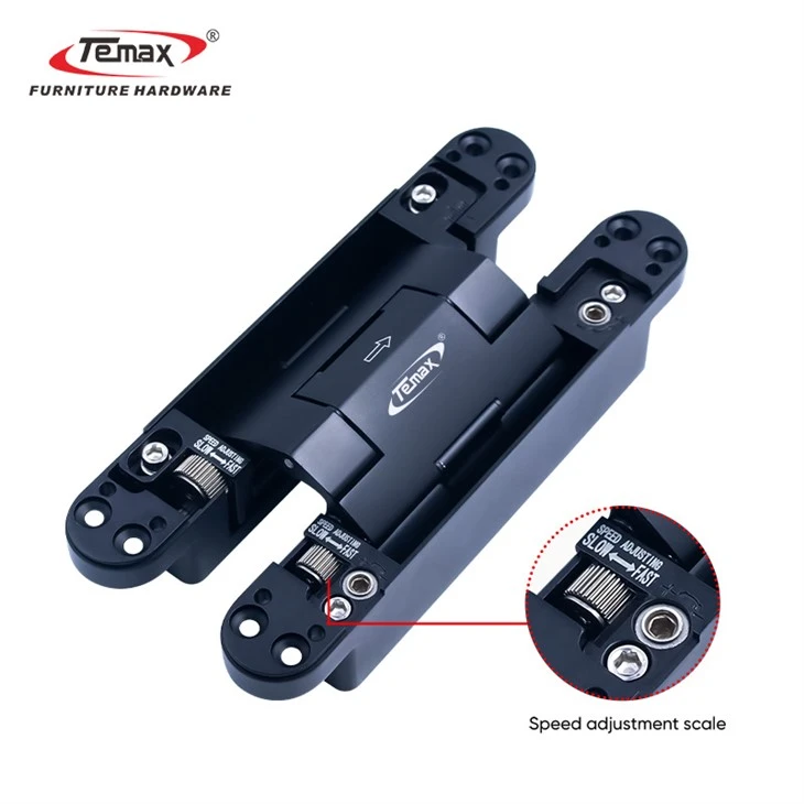 Temax Dark Cross Hydraulic Door Hinge