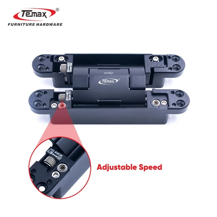 Temax Dark Cross Hydraulic Door Hinge
